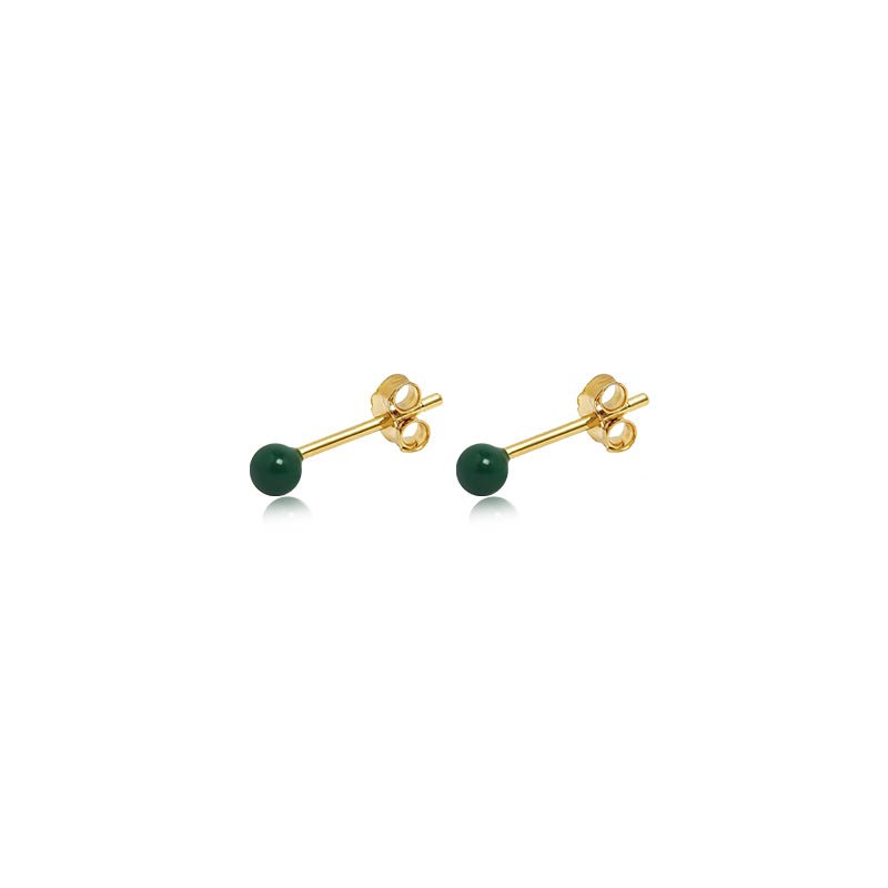 Color Dot Stud Earrings