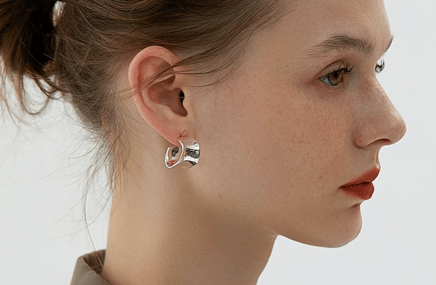 Best Sculptural Silver Earrings