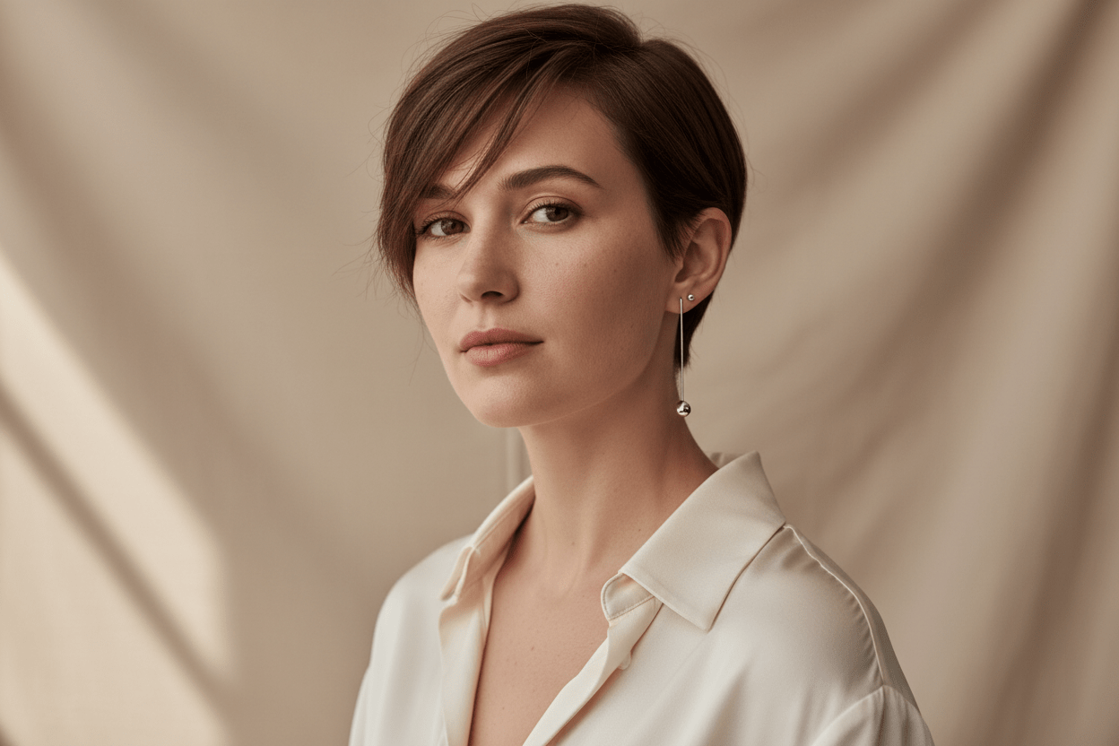 What Earrings Look Best With Short Hair?