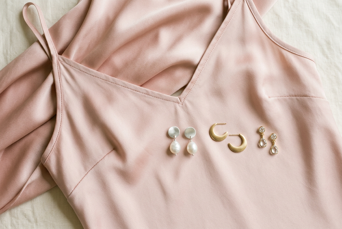 12 Best Earrings for a Pink Dress (My Styling Picks)