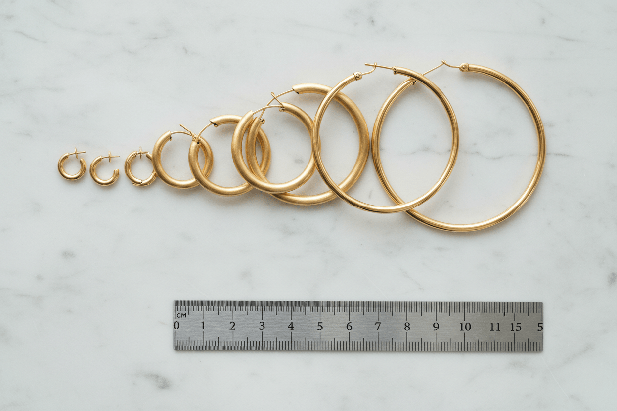 How to Choose the Right Hoop Earring Size