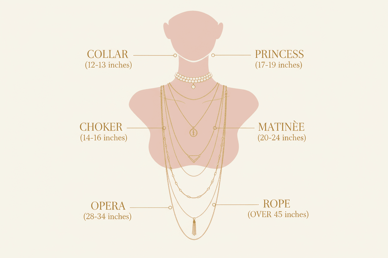 How to Choose The Right Necklace Length (Helpful Guide)