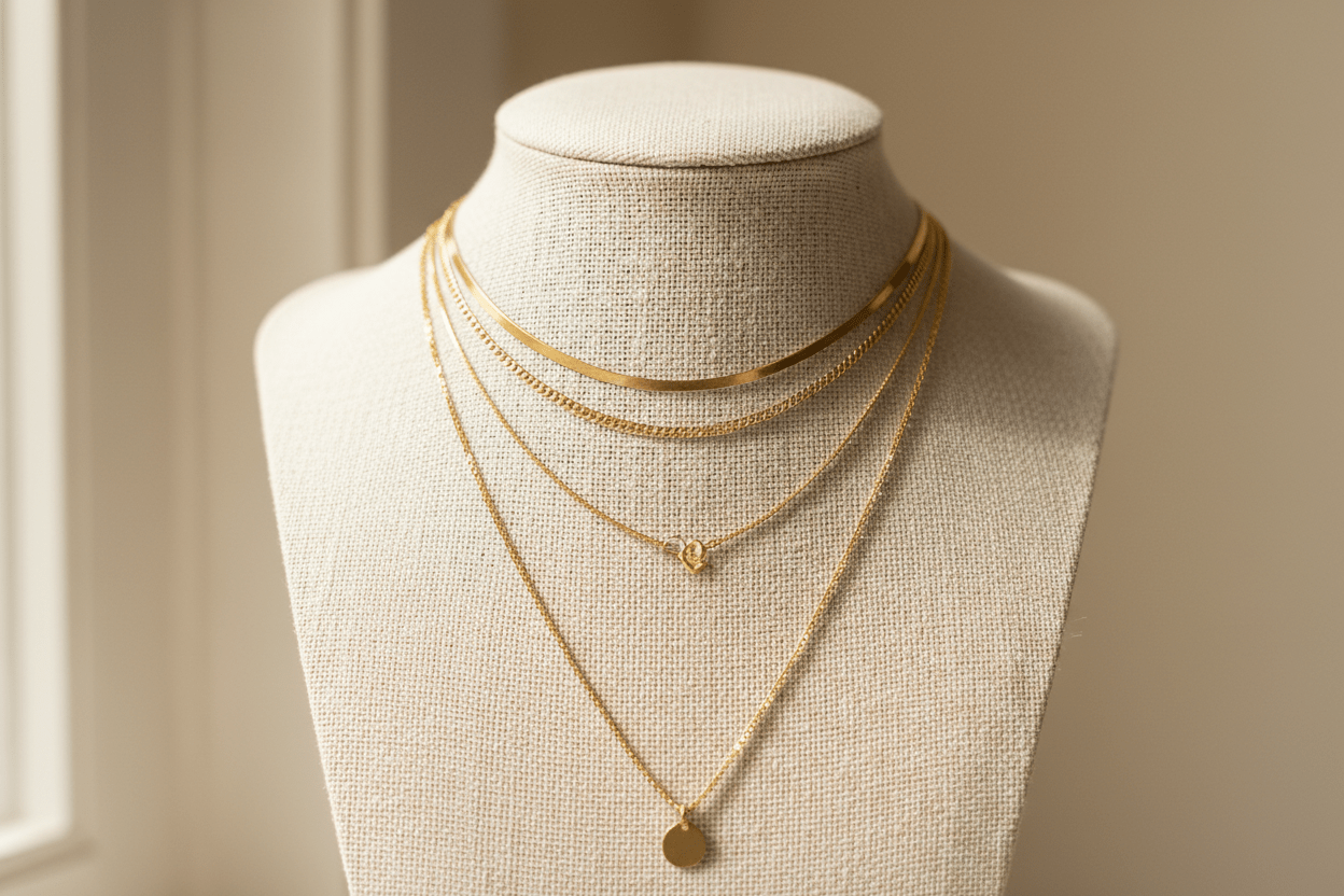 Necklace Layering Lengths: How to Space Chains Without Crowding