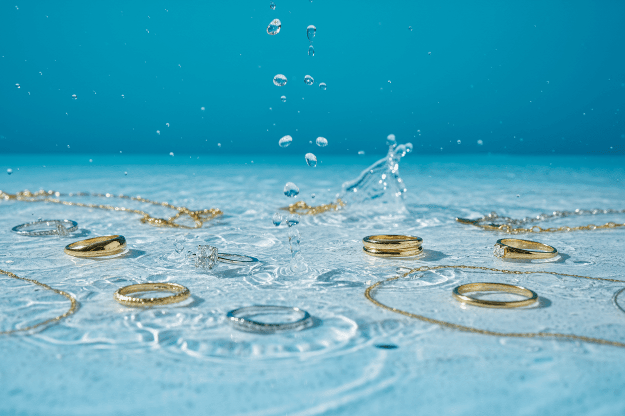 Waterproof Jewelry: What Jewelry You Can Wear in the Water