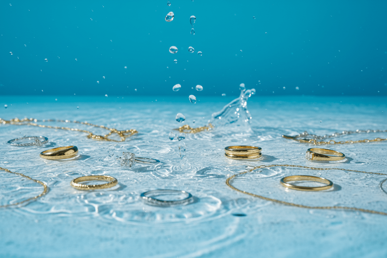 What Jewelry You Can (and Can’t) Wear in the Water