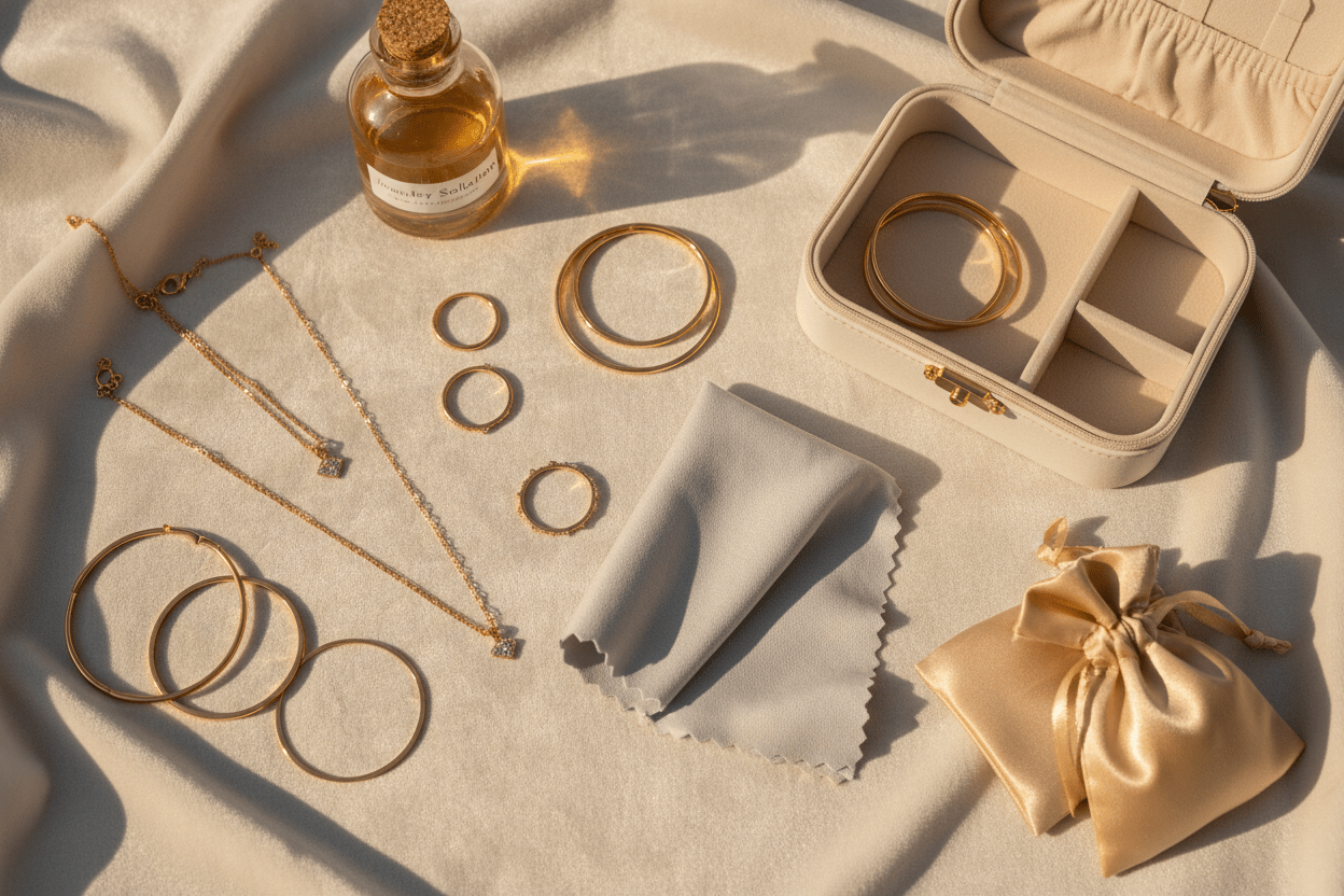 How to Take Care of Your Gold-Plated Jewelry So It Doesn't Tarnish