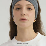 Starry Matte Teardrop Zirconia Huggie Earrings