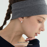 Elegant Pearl-Accented Mini Hoop Earrings