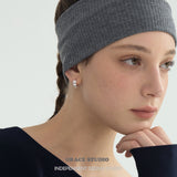 Elegant Pearl-Accented Mini Hoop Earrings