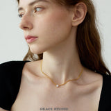 Heart Duo Layered Pendant Necklace