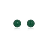 Natural Gemstone Duo Stud Earrings
