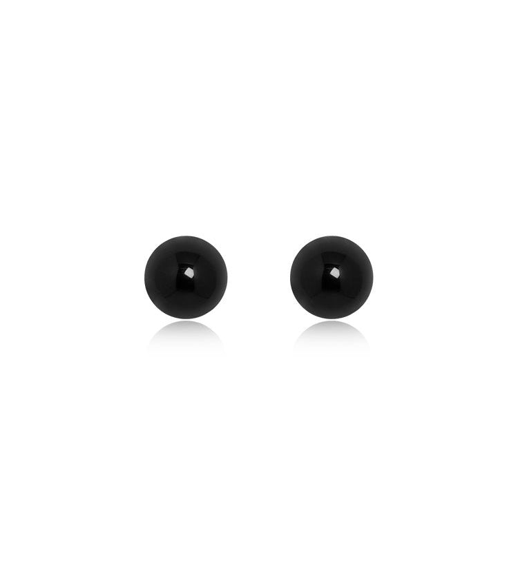 Natural Gemstone Duo Stud Earrings