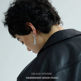 Layered Pearl Gradient Drop Earrings