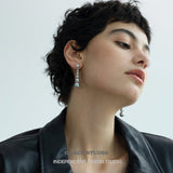 Layered Pearl Gradient Drop Earrings