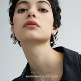 Layered Pearl Gradient Drop Earrings
