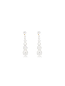 Layered Pearl Gradient Dangle Earrings - Grace Studio