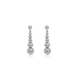 Layered Pearl Gradient Drop Earrings