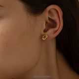 Knot Twist Stud Earrings