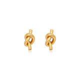 Knot Twist Stud Earrings