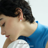 Classic Pearl Drop Stud Earrings