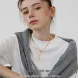 Western Heart Charm Necklace Set