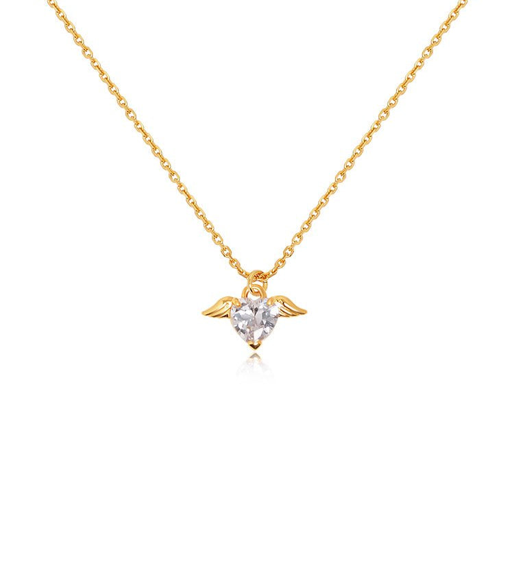Western Heart Charm Necklace Set
