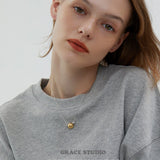 Orbit Sphere Metal Necklace