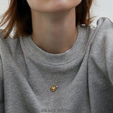 Orbit Sphere Metal Necklace
