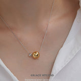 Orbit Sphere Metal Necklace