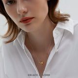 Orbit Sphere Metal Necklace