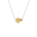 Orbit Sphere Metal Necklace