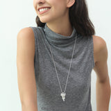 Whimsical Grape Cluster Pendant Necklace