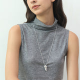 Whimsical Grape Cluster Pendant Necklace