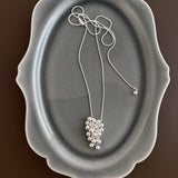 Whimsical Grape Cluster Pendant Necklace