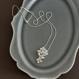 Whimsical Grape Cluster Pendant Necklace