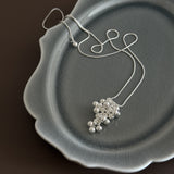 Whimsical Grape Cluster Pendant Necklace