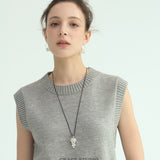 Whimsical Grape Cluster Cord Necklace