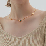 Orbit Irregular Zircon Necklace