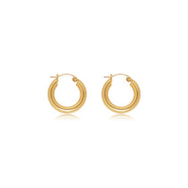 Polished Classic Round Hoops - Grace Studio