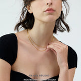 Minimalist Snake Chain Necklace
