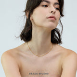 Minimalist Snake Chain Necklace