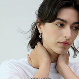 Duo Sphere Resin Stud Earrings