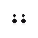 Duo Sphere Resin Stud Earrings