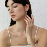 Radiance Round Zirconia Pendant Necklace