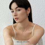 Radiance Round Zirconia Pendant Necklace