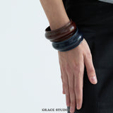 Padded Rounded Cuff Bracelet