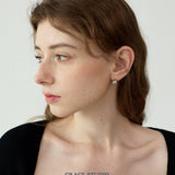 Halo Dome Stud Earrings