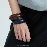 Padded Rounded Cuff Bracelet