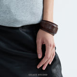 Padded Rounded Cuff Bracelet