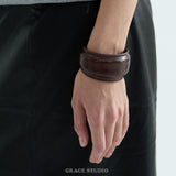Padded Rounded Cuff Bracelet